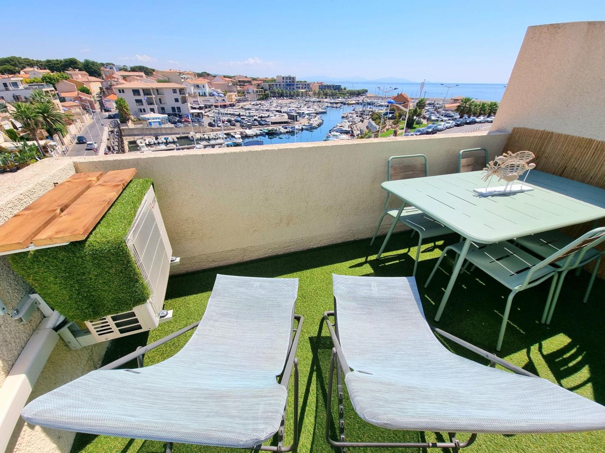 Superbe Appartement Avec Vue Mer Et Terrasse سوسيه-لي-بان المظهر الخارجي الصورة