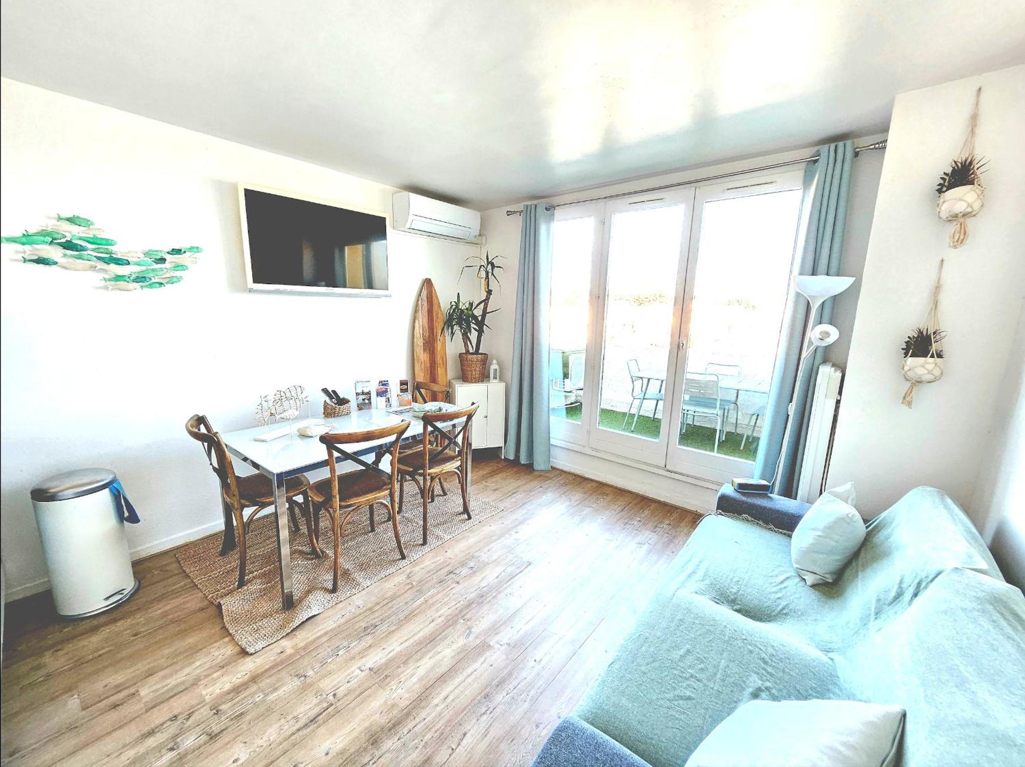 Superbe Appartement Avec Vue Mer Et Terrasse سوسيه-لي-بان المظهر الخارجي الصورة